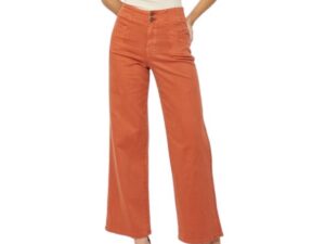 MICA DENIM HIGH RISE WIDE LEG PANT