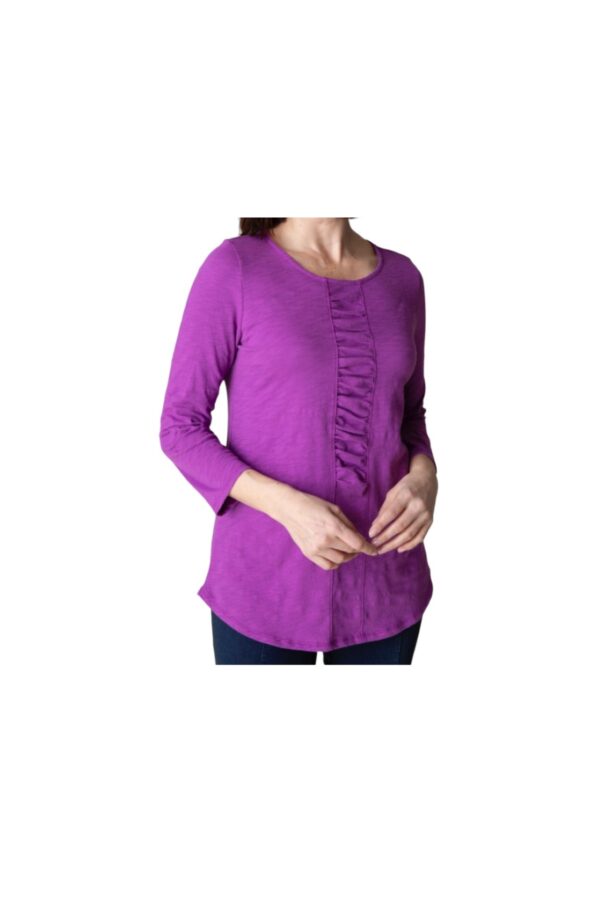 HABITAT COTTON RUCHED SHAPED SHIRT