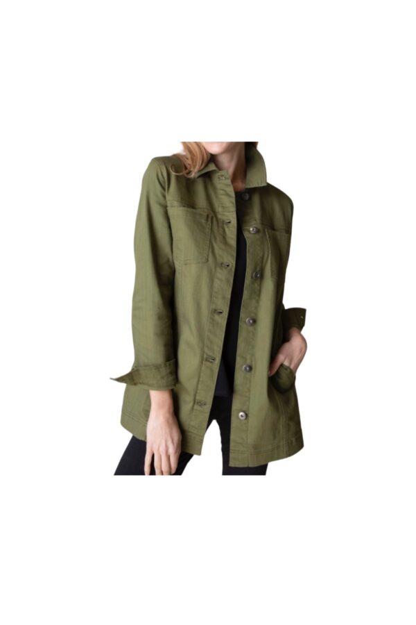 HABITAT STRETCH DENIM BOYFRIEND JACKET
