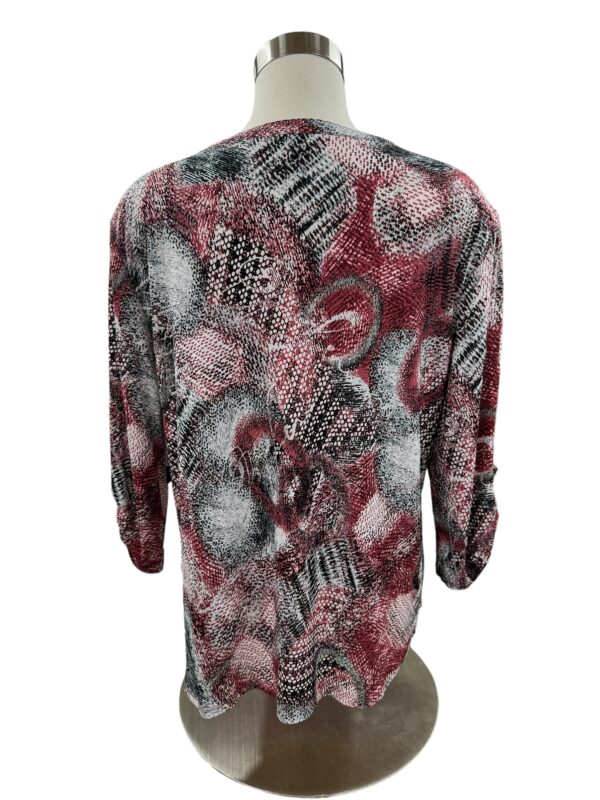 SOUTHERN LADY 3/4 SLEEVE PRINT TOP - Image 3