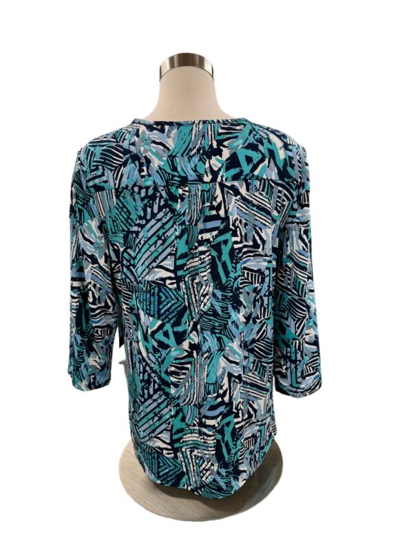 SOUTHERN LADY 3/4 SLEEVE PRINT TOP - Image 4