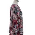 SOUTHERN LADY 3/4 SLEEVE PRINT TOP - Image 4