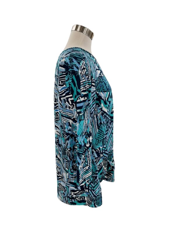 SOUTHERN LADY 3/4 SLEEVE PRINT TOP - Image 5