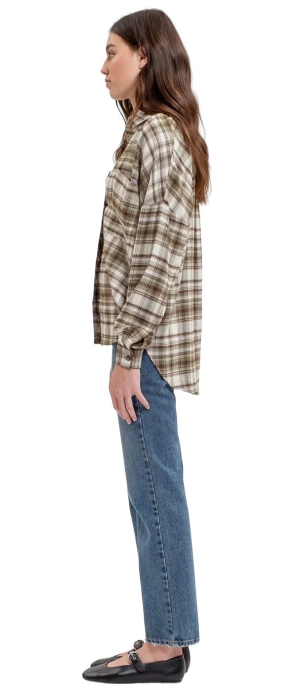 BLUPEPPER SUPER SOFT PLAID FLANNEL SHIRT - Image 12