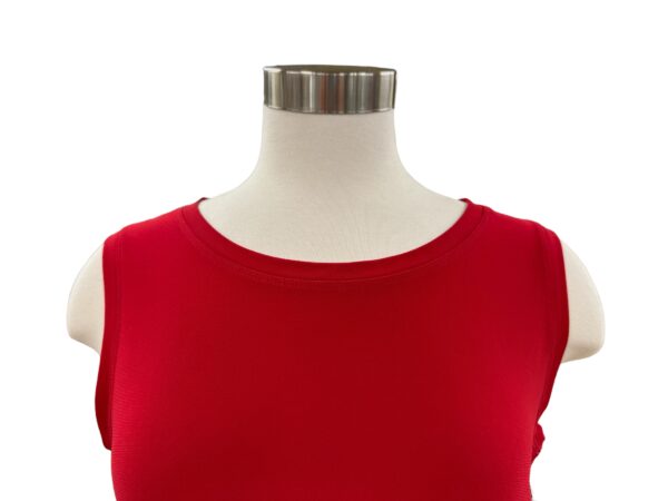 SOUTHERN LADY SLEEVELESS POLYESTER/SPANDEX SHELL - Image 5