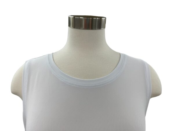 SOUTHERN LADY SLEEVELESS POLYESTER/SPANDEX SHELL - Image 3