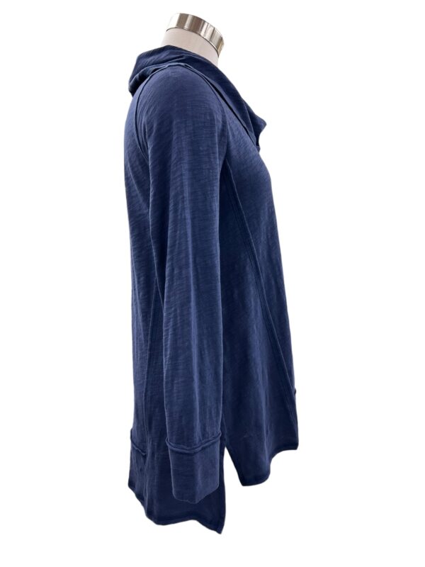 ESCAPE BY HABITAT COTTON SLUB SEAMED COWL NECK TUNIC - Image 6