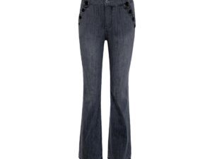 ETHYL GRAY SAILOR BUTTON JEAN