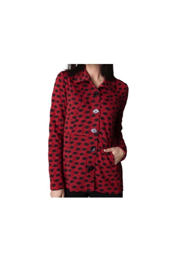 HABITAT TEXTURED DOT SEAMED POCKET JACKET