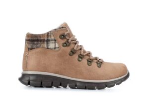 SKECHERS SYNERGY PLAID MOOD HIKER