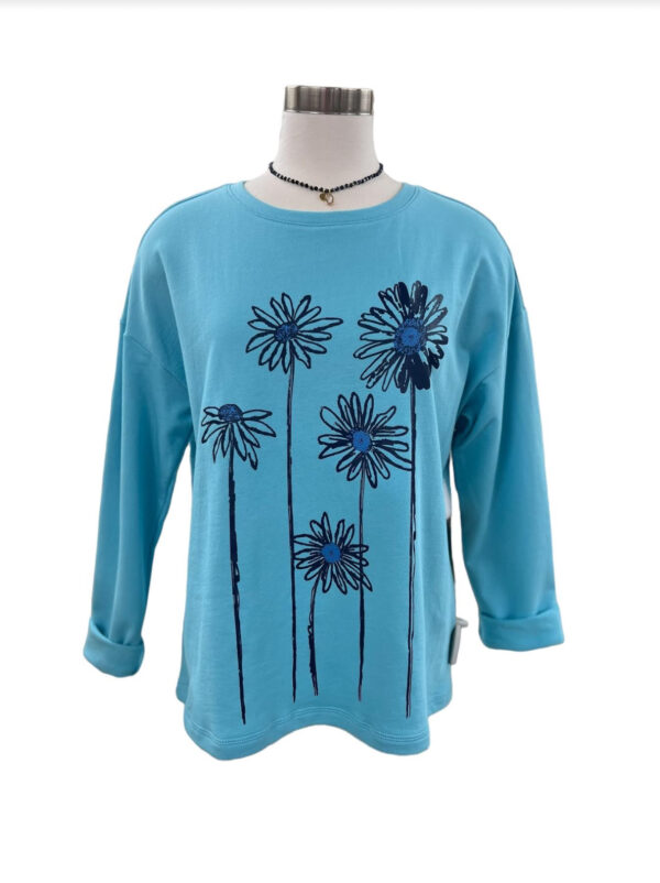 HABITAT FLEECE DAISY STEMS PULLOVER - Image 4