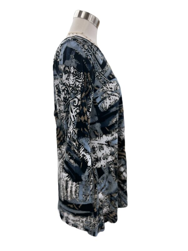 SOUTHERN LADY 3/4 SLEEVE PRINT TOP - Image 4