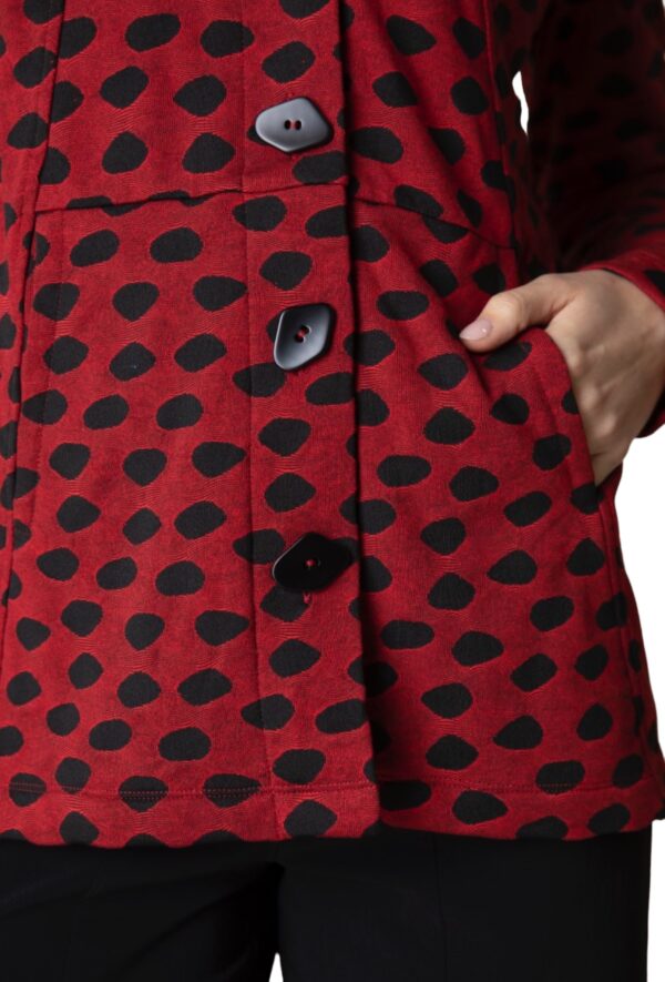 HABITAT TEXTURED DOT SEAMED POCKET JACKET - Image 4
