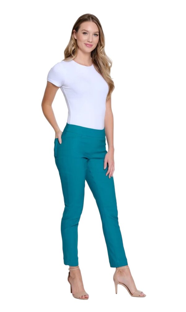 MULTIPLES PULL ON ANKLE PANT WITH POCKETS - Image 7