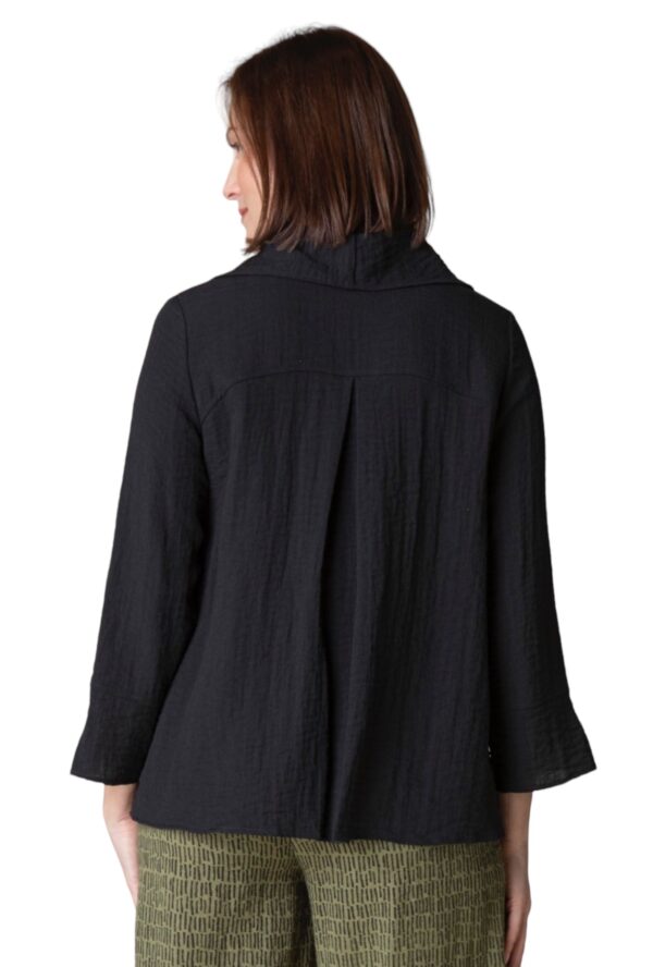 HABITAT SWING POCKET COWL NECK TOP - Image 3
