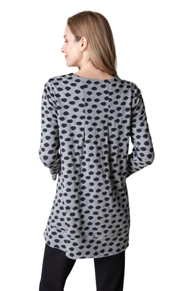 HABITAT TEXTURED DOT PLEAT BACK TUNIC - Image 2