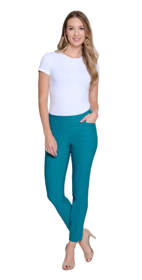MULTIPLES PULL ON ANKLE PANT WITH POCKETS - Image 4