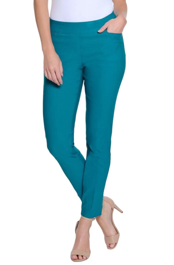 MULTIPLES PULL ON ANKLE PANT WITH POCKETS - Image 2