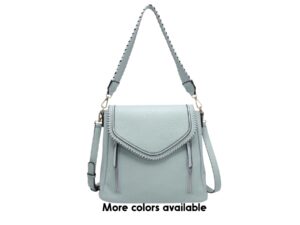 JEN & CO LORELEI DOUBLE ZIP CROSSBODY