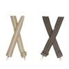 JOY SUSAN 2"DOTTED STRIPE GUITAR STRAP