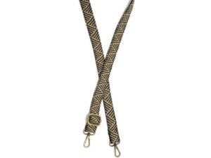 JOY SUSAN 1"WOVEN PYRAMIDS GUITAR STRAP