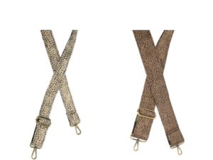 JOY SUSAN 2"MINI CHEETAH FAUX FUR STRAP