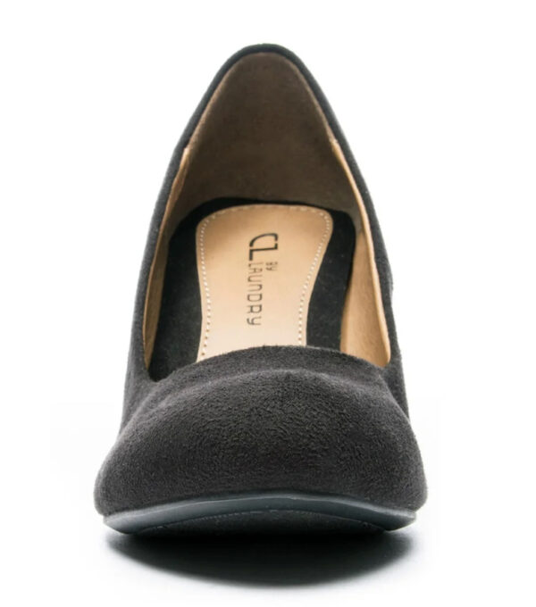 CL BY CHINESE LAUNDRY NIMA BLACK FAUX SUEDE WEDGE - Image 5