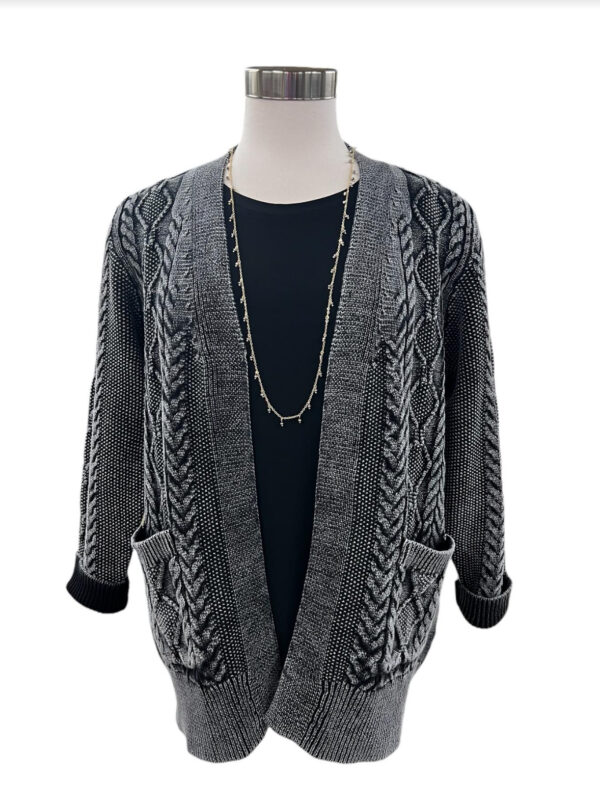 SOUTHERN LADY OPEN CARDIGAN SWEATER - Image 2