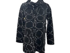 HABITAT CIRCLE KNIT TIE NECK TUNIC