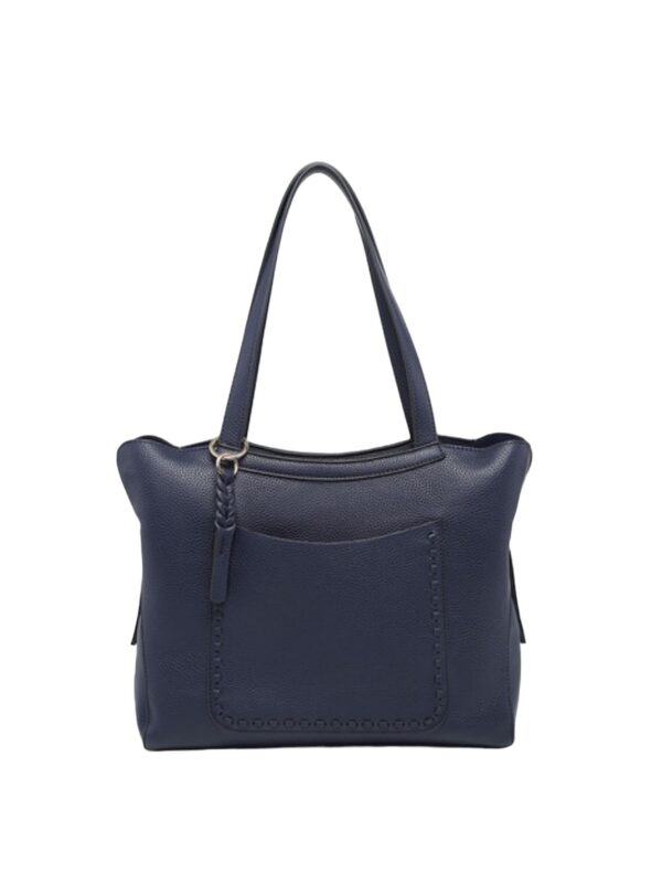JEN & CO HUNTER POCKET FRONT DISTRESSED TOTE - Image 3