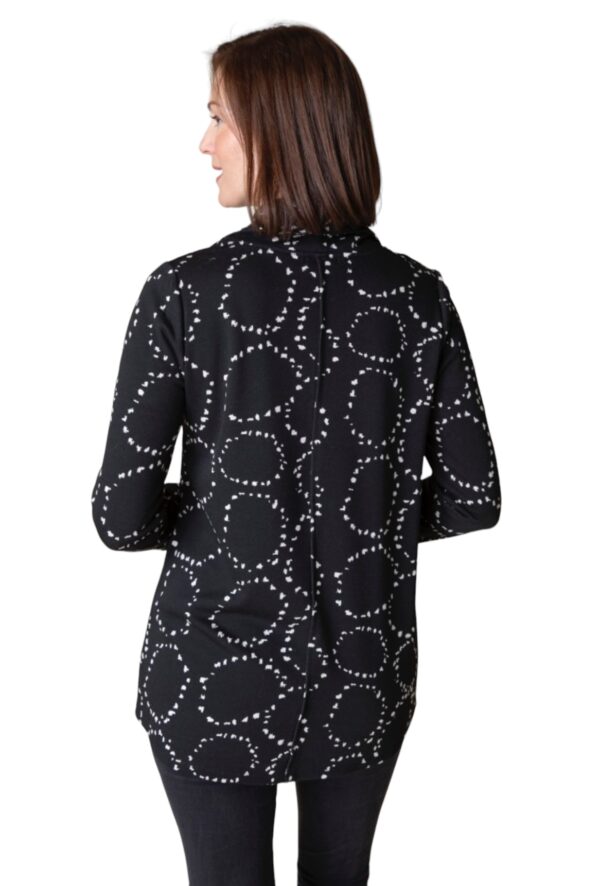 HABITAT CIRCLE KNIT TIE NECK TUNIC - Image 3