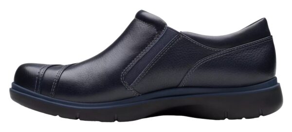 CLARKS CERTINA PURE NAVY LEATHER - Image 3