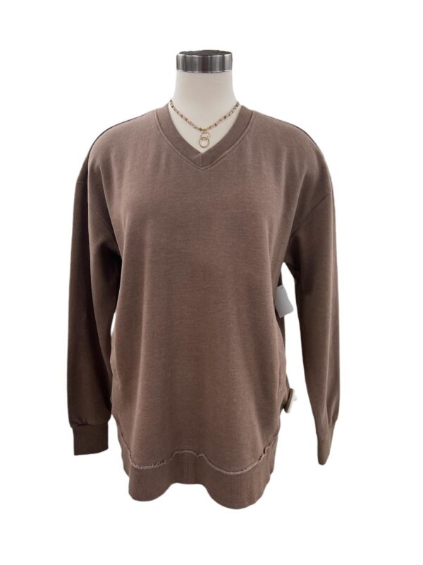ROYCE APPAREL V-NECK ROUND BOTTOM FLEECE - Image 2