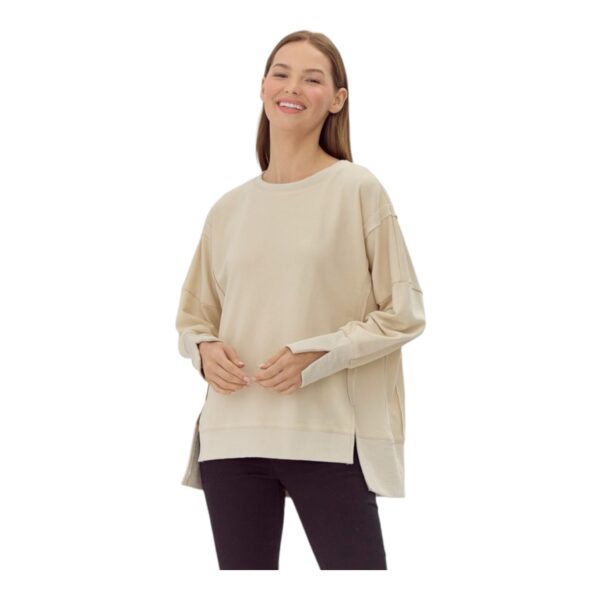 JODIFL MINERAL WASH LOOSE FIT SWEATSHIRT - Image 15