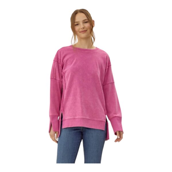 JODIFL MINERAL WASH LOOSE FIT SWEATSHIRT - Image 6
