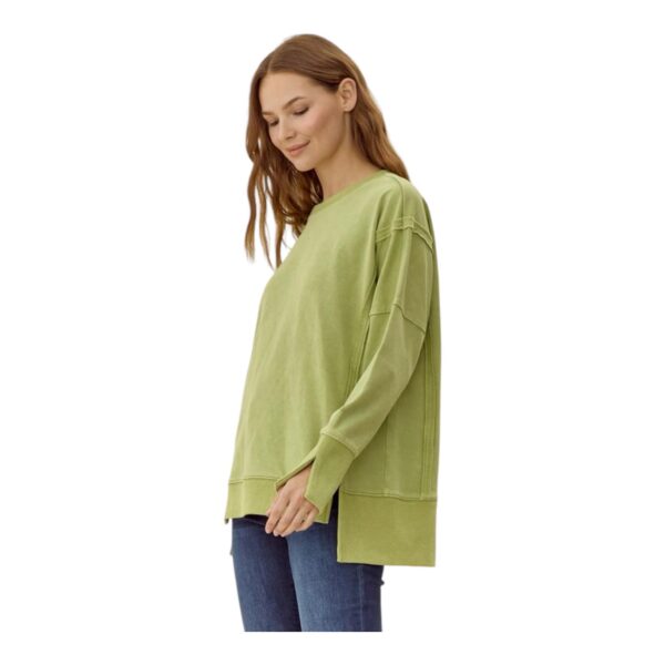 JODIFL MINERAL WASH LOOSE FIT SWEATSHIRT - Image 9