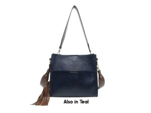 JEN & CO LYLA 2 IN 1 BUCKET BAG WITH STRAP