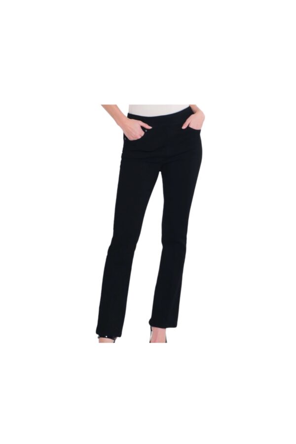 MULTIPLES SLIMSATION PULL ON DENIM FLARE