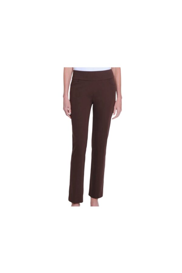MULTIPLES EASY FIT KNIT STOVE PIPE LEG PANT
