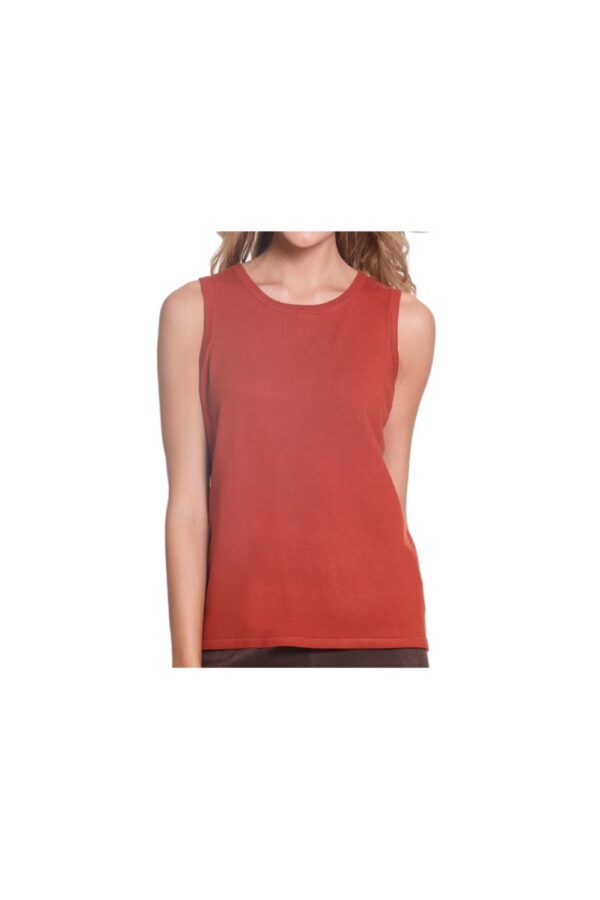 MULTIPLES JEWEL NECK SWEATER TANK