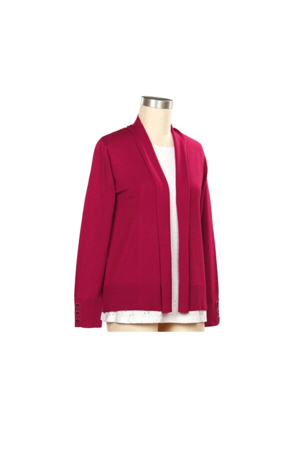 SOUTHERN LADY LONG SLEEVE KNIT OPEN CARDIGAN