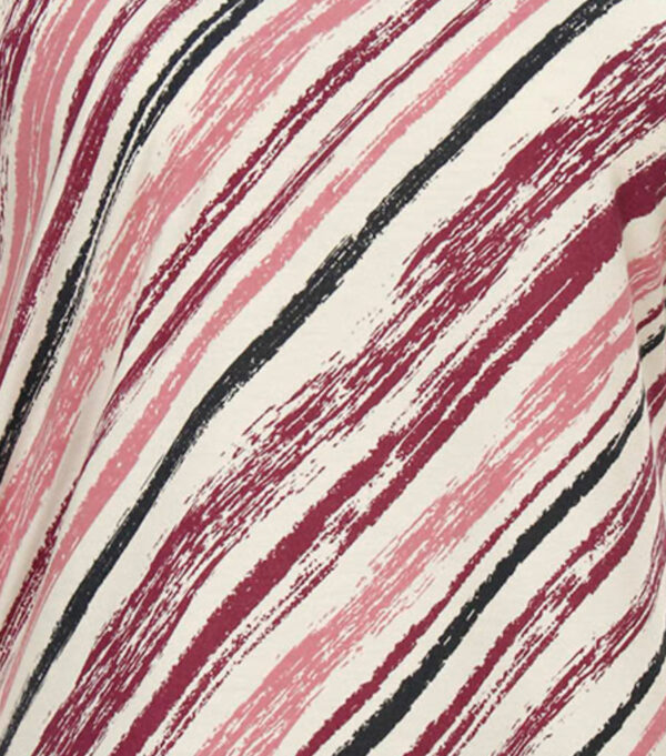 SOUTHERN LADY LONG SLEEVE ANGLE STRIPE KNIT TOP - Image 3