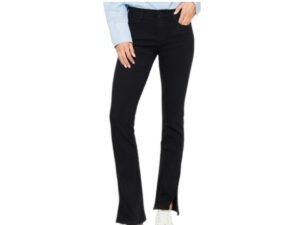 KAN CAN MID RISE BLACK BOOT CUT