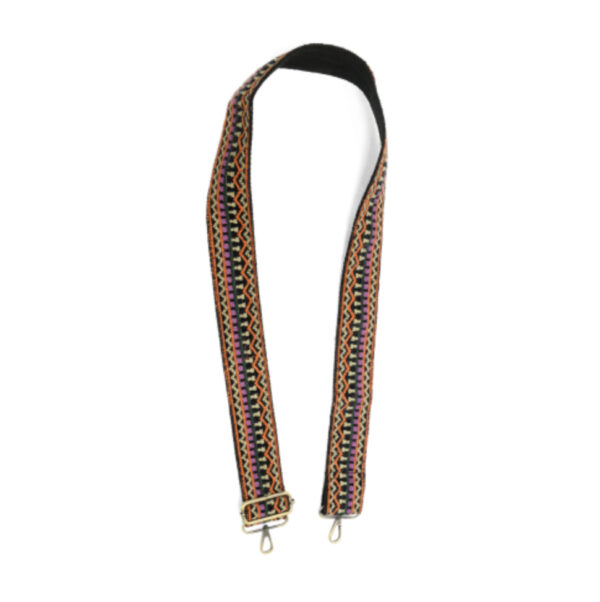 JOY SUSAN 2" VELVET STRIPE GUITAR STRAP - Image 4