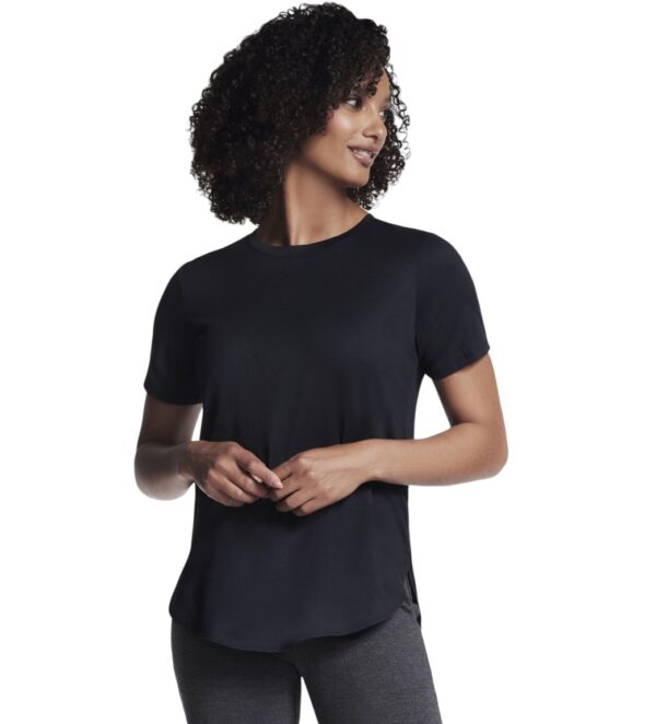 SKECHERS GO DRI SWIFT TUNIC TEE BLACK - Image 5