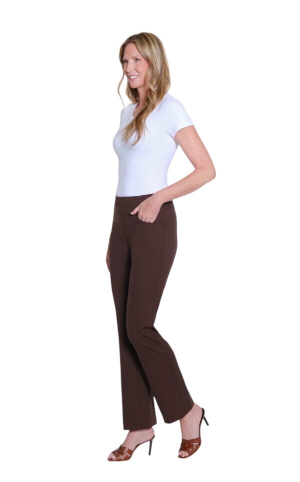 MULTIPLES EASY FIT KNIT STOVE PIPE LEG PANT - Image 12
