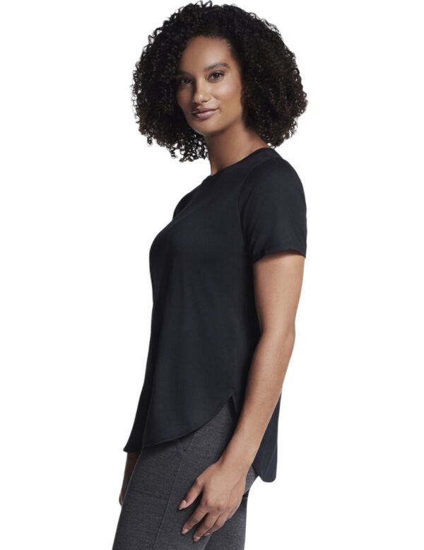 SKECHERS GO DRI SWIFT TUNIC TEE BLACK - Image 4