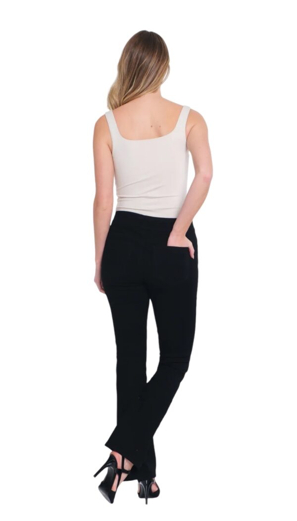 MULTIPLES SLIMSATION PULL ON DENIM FLARE - Image 4