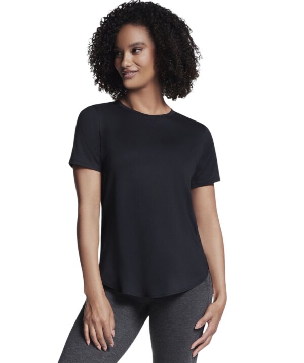 SKECHERS GO DRI SWIFT TUNIC TEE BLACK - Image 2