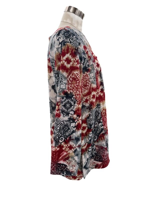 SOUTHERN LADY LIGHT WEIGHT PRINT SWEATER - Image 4